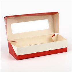 Коробка складная «Новогодняя почта», 17×7×4 см