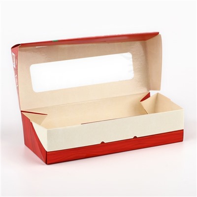 Коробка складная «Новогодняя почта», 17×7×4 см