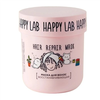 Happy Lab Маска для волос восстанавливающая, 180 г 21200