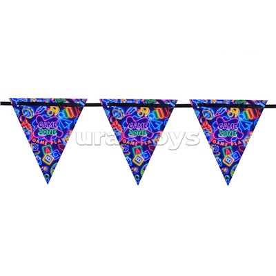 Флажки-растяжка "Game zone"