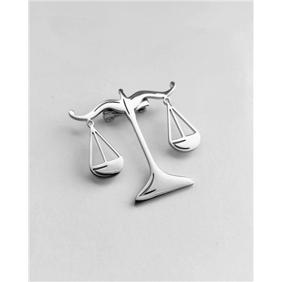 Брошь из стали