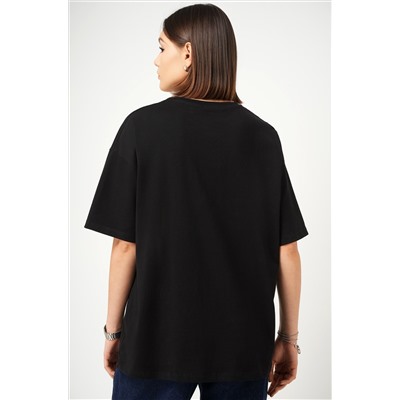 Женская футболка оверсайз Happyfox