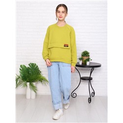 Толстовка "Кнопа" (Лайм)