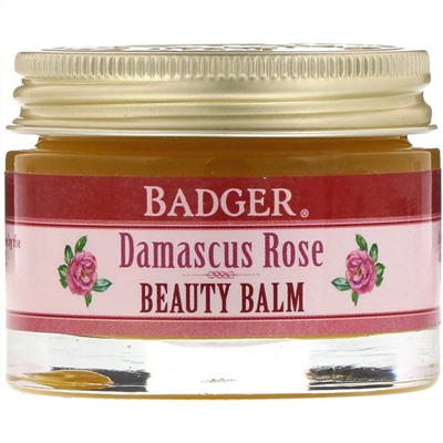 Badger Company, Органический бальзам красоты, Дамасская роза, 28 г (1 унция)