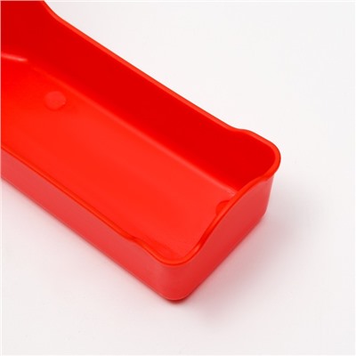 Поилка прогулочная, 250 мл, пластик, красная