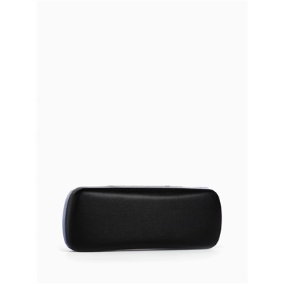 Футляр для очков на хлопушке «Белый пёс», длина 16 см, сиреневый