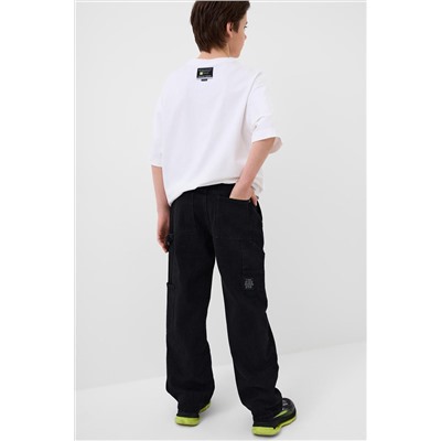 Брюки текстильные джинсовые для мальчиков PLAYTODAY, 1240601