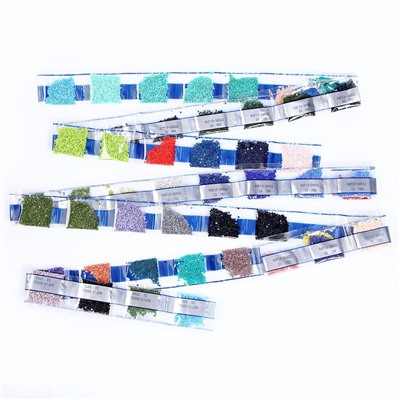 Алмазная мозаика с полным заполнением на холсте «Горное озеро», 40×50 см