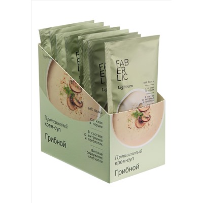 Протеиновый крем-суп «Грибной»