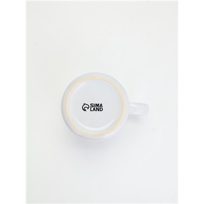 УЦЕНКА Кружка керамическая новогодняя «Снеговики», 530 мл