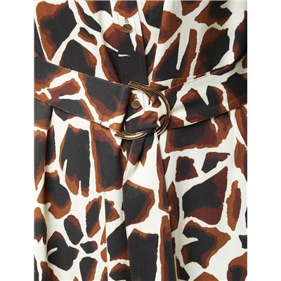 Платье из вискозы твил