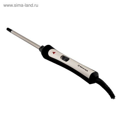 УЦЕНКА Плойка BRAYER 3202BR, 25 Вт, керамическое покрытие, d=9 мм,чёрно-серебристая