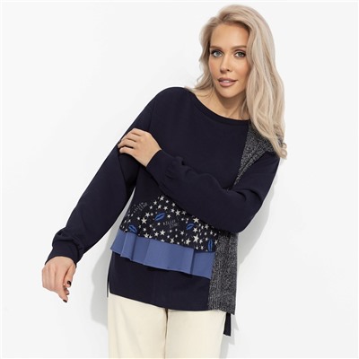 Свитшот комбинированный, Выбираю себя (для романтики)