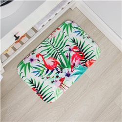 Коврик для ванной и туалета «Доляна. Лагуна», 40×60 см