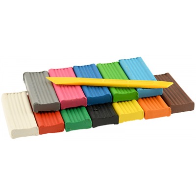 Пластилин мягкий 12цв 180 гр.  ПКМ12-П Каляка-Маляка