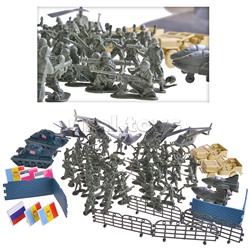 Набор военный "Бойцы" в пакете