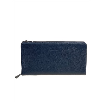 Клатч мужской из натуральной кожи, цвет черный