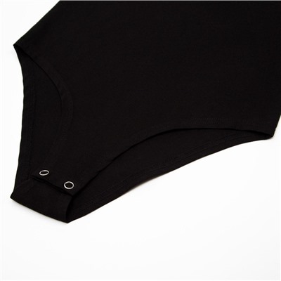 Боди женское MINAKU: Basic line, цвет чёрный, размер 44