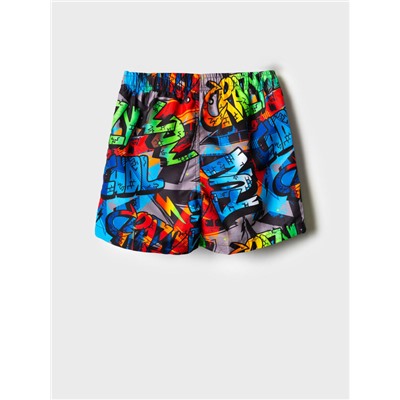 Шорты текстильные плавательные для мальчиков, средней длины