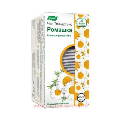 ЭВАЛАР ЧАЙ БИО РОМАШКА N20 Ф/ПАК