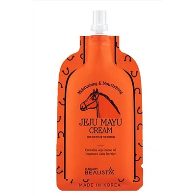 Beausta Крем для лица питательный с лошадиным жиром / Jeju Mayu Cream, 15 мл KRISTALLER, 1108334