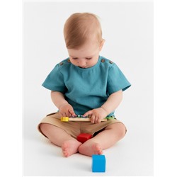 Футболка детская MINAKU, рост 74-80 см, голубая