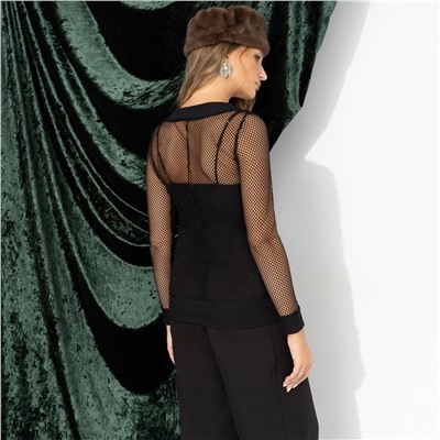 Лонгслив из сетки, Безмолвный флирт