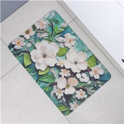 Коврик для дома «Доляна» Wild Flora, влаговпитывающий, 40×60 см