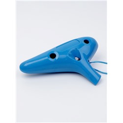 Окарина Music Life 12 отверстий, синяя, 14.8×9.2×4.6 см