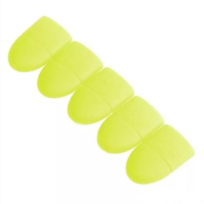 Nail Art Силиконовые колпачки для снятия гель-лака (желтый) 9762