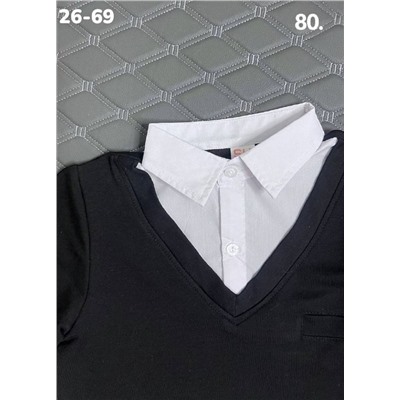 Джемпер 80 черный