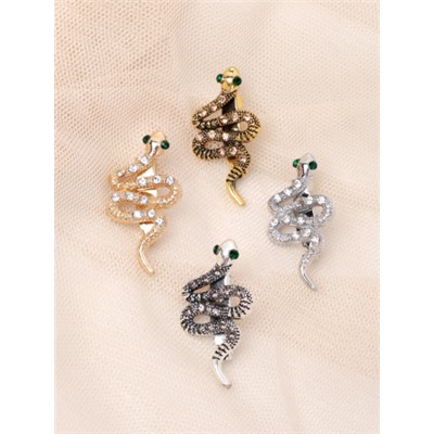 Брошь Змея / 6497 /уп 12/микс