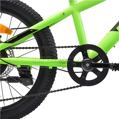 Велосипед 20" Rocket Crux 3.0 , цвет зеленый, размер 11"