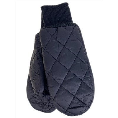 Зимние женские варежки с подкладом из искусственного меха, цвет черный