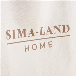 Сумка шоппер SL Home, 52×72 см, белая