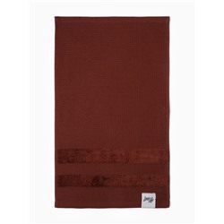Полотенце махровое LoveLife «Макан» 70×130 см, коричневое, 100% хлопок, 480 г/м²