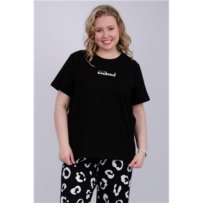 Пижама Выходные (Черный)