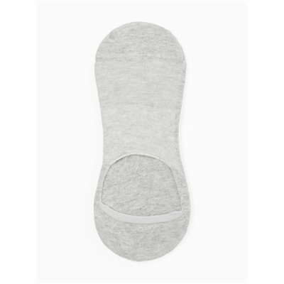 Носки-подследники с компрессией, размер 46-47, серые