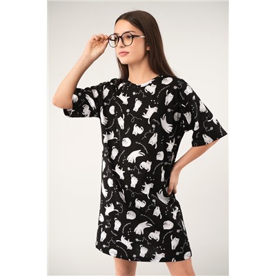 Туника оверсайз для девочки Happyfox