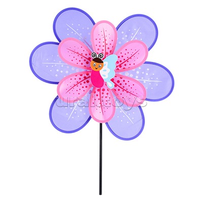 Ветерок "Насекомые на цветке"