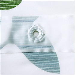 Штора для ванны Доляна «Вьюнок», 180×180 см, EVA