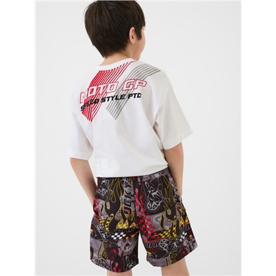 Шорты текстильные плавательные для мальчиков, длинные