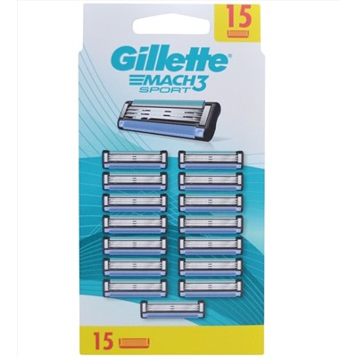 Кассеты для бритвы Dʤɪˈlett МАК-3 Sport/Start (15 шт.)