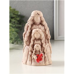 Фигурка гипс «Оберег Родовница», 12 см, эффект состаривания, слоновая кость