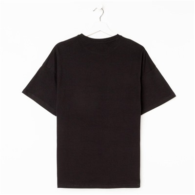 Футболка женская MIST Skull, размер 40-42, чёрная