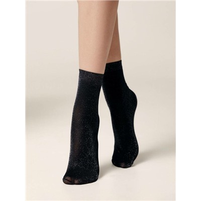 Полиамидные CONTE FANTASY Сияющие носки женские с люрексом