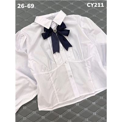 Блузка CY211 синий