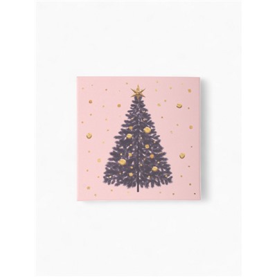 Набор новогодний подарочный KAFTAN Merry Christmas, носки размер 36-39 (23-25 см), маска для сна, открытка 2 шт.