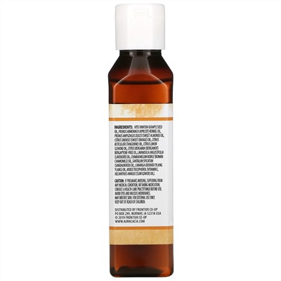 Aura Cacia, Aromatherapy Body Oil, Relaxing, Sweet Orange, 4 fl oz (118 ml)