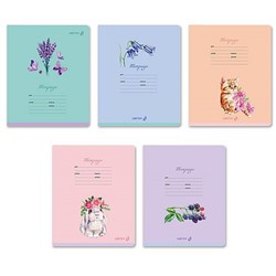 Тетрадь  18л линия "Луговые цветы" Т183 01450 SVETOCH